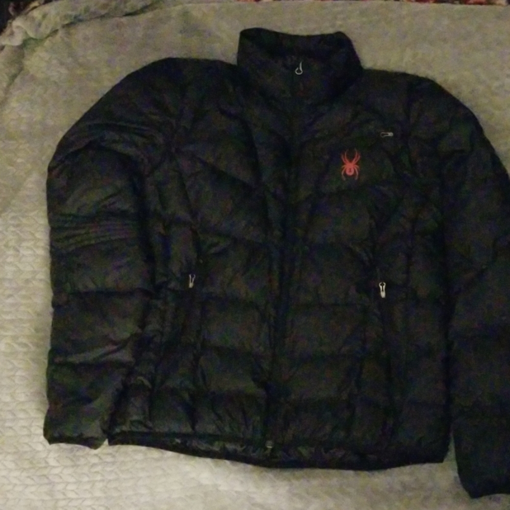 Spyder mens puffy down Insulated jacket